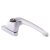 uPVC/Timber Maxim Espagnolette Locking Multipoint Window Handle - Right Hand - Satin Chrome