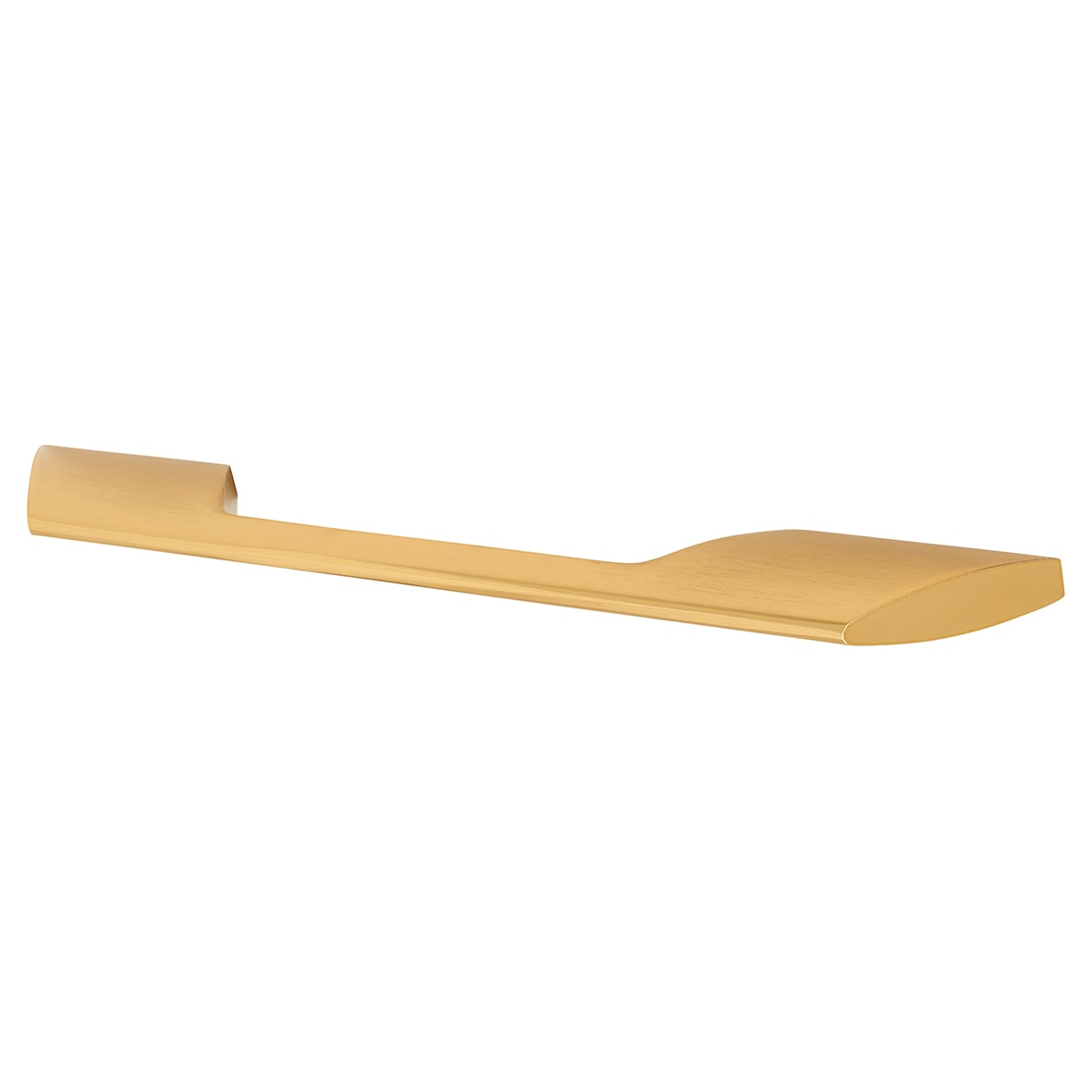 Scorpio 10mm Slim D-Bar Cabinet Pull Handle - 224mm Centres - Satin Brass