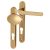 Hardex Gold uPVC Multipoint Lever/Pad Door Handles - 92mm c/c - Windsor Range