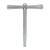 Budget Lock Key - 100 x 9mm - Zinc Plated