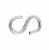 S Hook - 5 x 47mm - Zinc Plated - Pack of 10