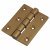Butt Door Hinge - 75 x 50 x 4.5mm - Antique Bronze - Pair