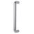 Satin Aluminium 19mm D-Bar Door Pull Handle - Bolt Fix - 150mm Centres