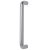 Satin Aluminium 19mm D-Bar Door Pull Handle - Bolt Fix - 225mm Centres