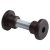 Hex Headed Bolt Through Fixing - 17-19mm Panels - Black Textured - Pack of 10