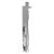 Lever Action Flush Bolt - 150 x 19mm - Satin Aluminium