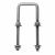 Gate Staple to Drive for Hunting Type Gate Catch - 185 x 79mm - Zinc Plated