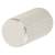 Knurled Cylinder Cabinet Knob - 18mm Diameter - Polished Chrome