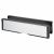 Intumescent Economy Letter Plate - Fire Rated - 304 x 70mm - Satin Anodised Aluminium Cover