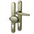 PVD Gold uPVC Multipoint Lever/Pad Door Handles - 92/62mm c/c - Sparta Range