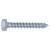 Coach Screw - M8 x 50mm - Zinc Plated - Pack of 5