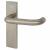 Satin Stainless Steel 19mm Return to Door Latch Door Handles - Square - 171 x 44mm