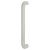 Diamond White Nylon D-Bar Door Pull Handle - Bolt Fix - 425mm c/c