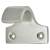 Heavy Cast Pattern Sash Window Finger Lift - 50 x 36mm - Satin Chrome