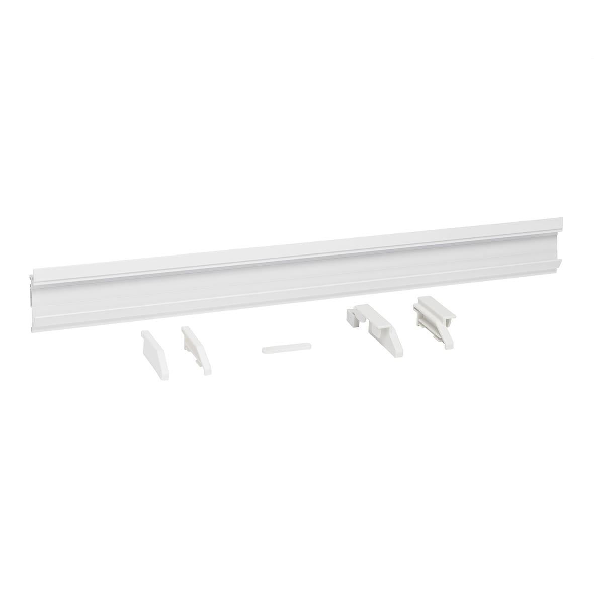 Top Track System - Storage Track - 575mm Length - White