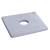 Square Plate Washer - M10 x 50mm - Zinc Plated - Pack of 30