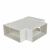 Horizontal Tee Piece - 110 x 54mm - White