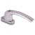 uPVC/Timber Tilt Before Turn Locking Multipoint Window Handle - Dual - Anodised Silver