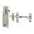 Light Duty Suffolk Gate Thumb Latch - 178 x 44mm - Galvanised