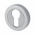 Escutcheon - 48mm Diameter - Euro - Satin Chrome