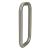 Satin Stainless Steel 19mm D-Bar Door Pull Handles - Back to Back - 305mm Centres