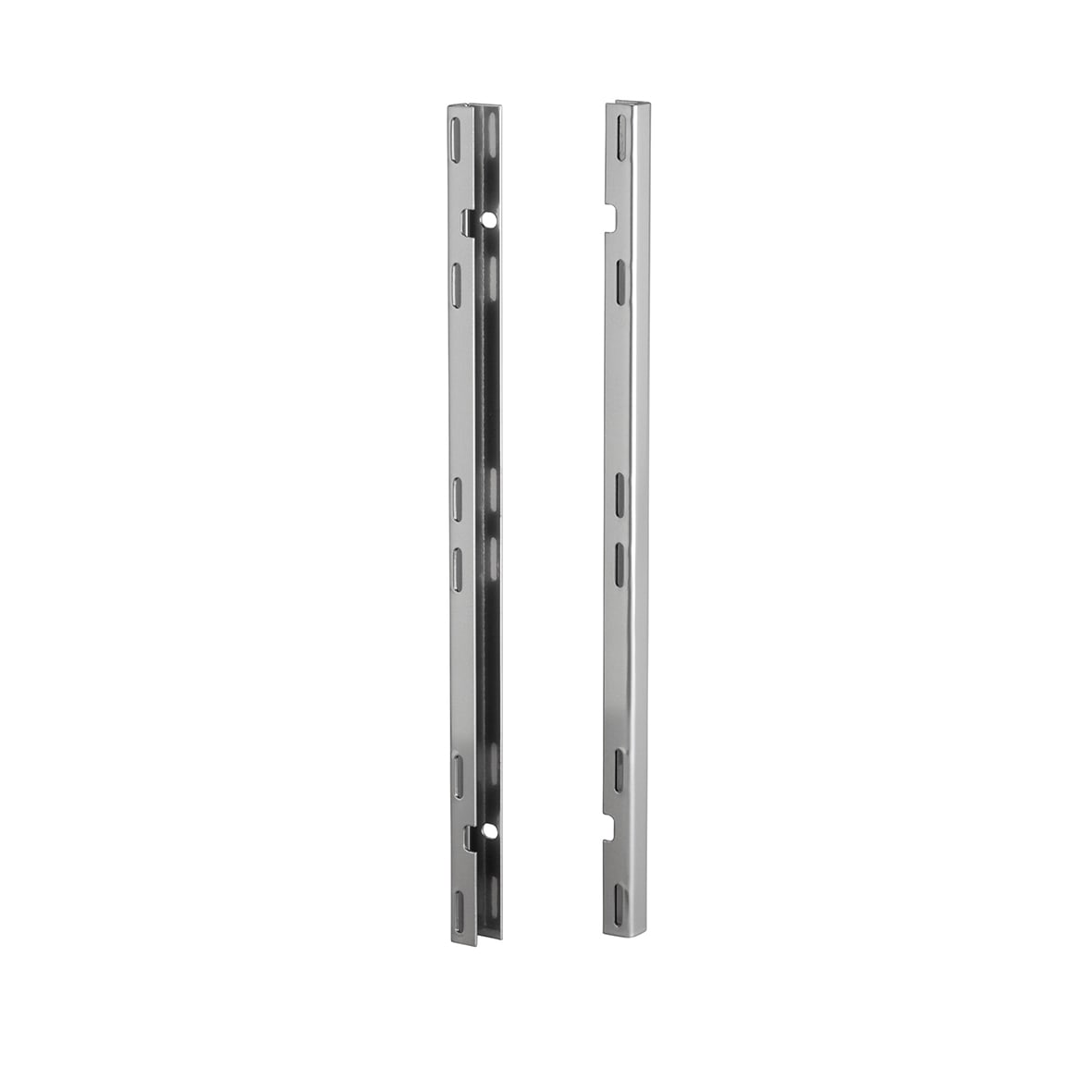 Top Track System - Storage Board Wall Mount - 382mm Length - Platinum - Pair