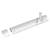 Brushed Aluminium Straight Barrel Bolt - 102 x 25mm
