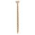 Classic Pozi Countersunk Wood Screws - 5.0 x 75mm - Yellow Zinc - Pack of 200