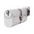 5 Pin 70mm Oval Thumbturn Cylinder - 35mm Turn + 35mm - Polished Chrome - Keyed to Differ