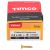 Solo Chippy Pozi Countersunk Wood Screws - 3.5 x 20mm - Yellow Zinc - Pack of 200