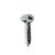 One Way Clutch Security Screw - 8 x 3/4" - Pack of 200
