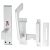 Disabled Toilet Handle Facility Cubicle Indicator Bolt - 178 x 38mm - Reversible