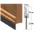 Brush BDS Wood Seal - 838mm Length - Brush Size 25mm - Wood Effect