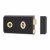 Plain Edge Rim Sashlock - 145 x 80mm - Antique Black Iron