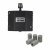Fireco Dorgard Fire Door Holder - Black with Spare Ferrules