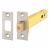 5mm Bolt Through Tubular Bathroom Deadbolt - 127mm Case - 108mm Backset - Square - Satin Stainless