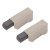 CLIP On Soft Close Mechanism Double Cranked Arm - Type 1 - Inset - Pair