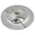 Round Butterfly Catch - 38mm Diameter - Satin Chrome