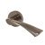 Black Nickel Door Handles on Round Rose - Flex Range