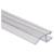 Clear PVC Shower Seal - Seal and Wipe - Suits 4-6mm Glass