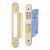 Architectural Bolt Through 5 Lever Sashlock - 78mm Case - 57mm Backset - Radius - PVD Brass