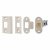Contract Bolt Through Tubular Latch - 76mm Case - 56mm Backset - Radius/Square - Pol Nickel