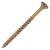 Cutter Pozi Countersunk Wood Screws - 4.5 x 70mm - Yellow Zinc - Pack of 200