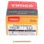 Solo Chippy Pozi Countersunk Wood Screws - 3.5 x 50mm - Yellow Zinc - Pack of 200