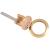 1109 Replacement Rim Cylinder - Polished Brass - Keyed Alike