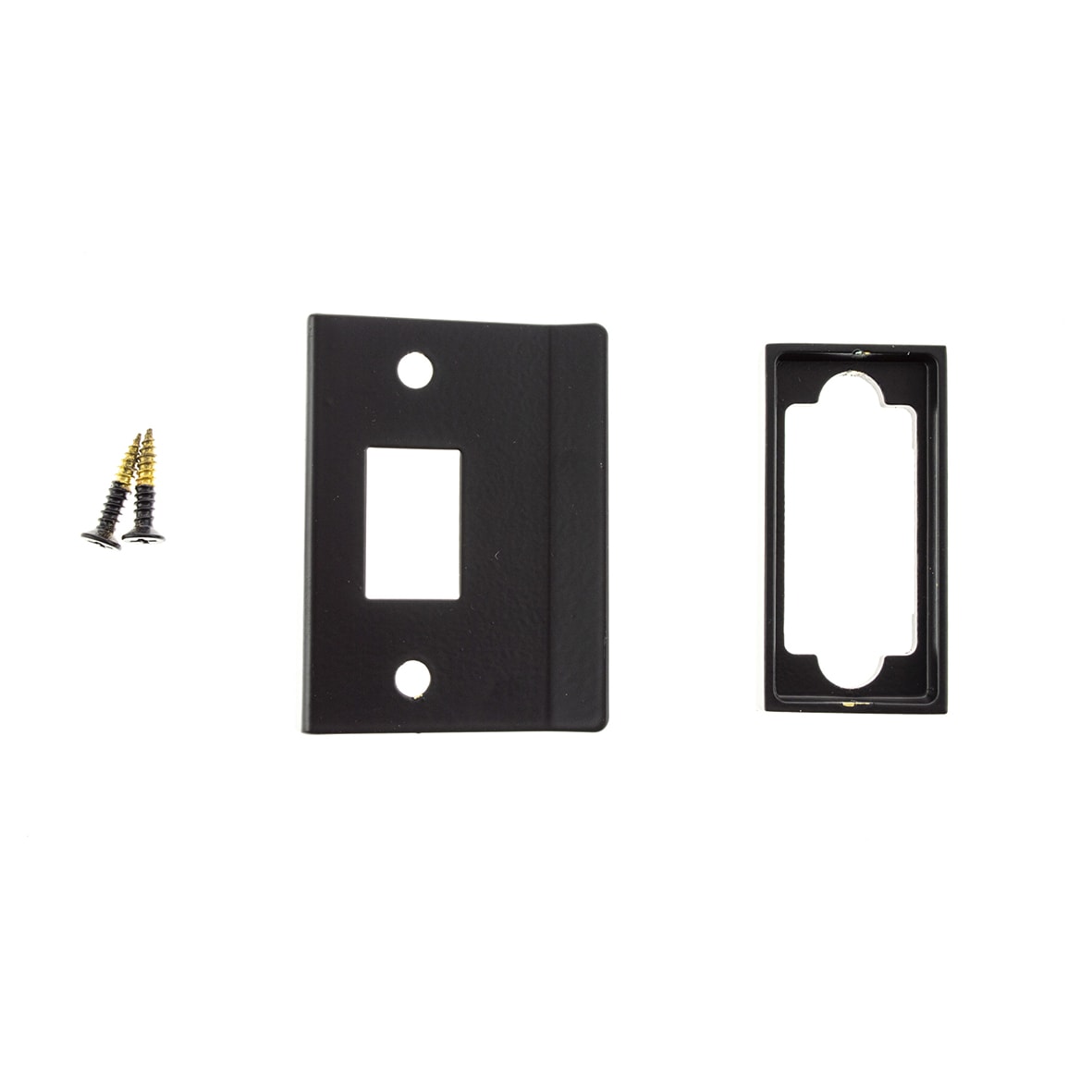 13mm Rebate Kit to suit Tubular Latches - Matt Black