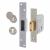 3G114E:2007 Heavy Duty 5 Lever Deadlock - 67mm Case - 40mm Backset - Sat Chrome