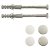 WC Toilet Fixing Kit - Short Plug - Pack of 2