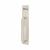 Satin Stainless Steel 19mm D-Bar Door Pull Handle on Plate - PULL - Screw Fix - 375 x 75 x 1.5mm