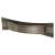 Titan Georgian Cabinet Pull Handle on Backplate - 96mm Centres - Pewter